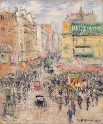 Clignancourt Street, 1925